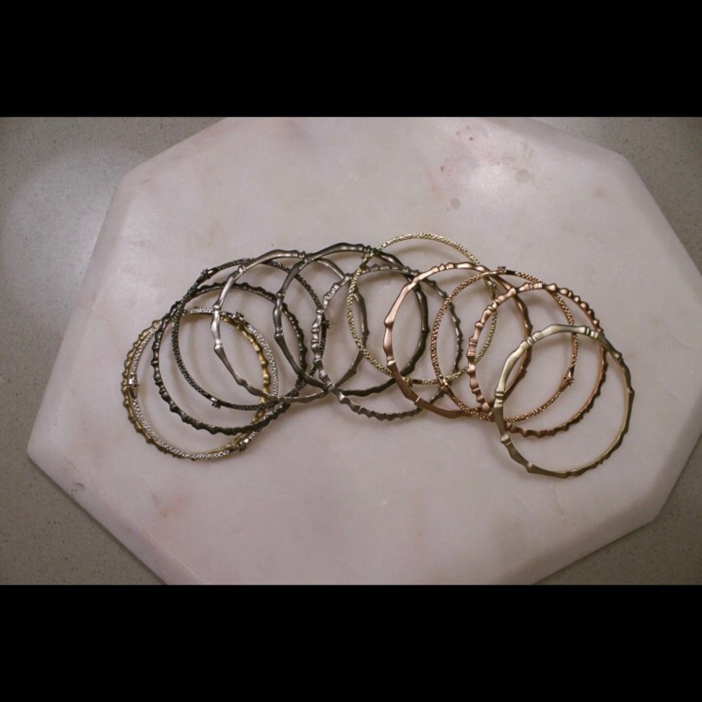 Kendra Scott Mixed Metal Chandler Bangle Set